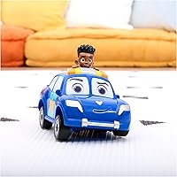 Vista 9 de Disney Junior Firebuds, Jayden and Piston - Auto de juguete con función de tracción y acción de deriva de donas, juguetes para niños y niñas a