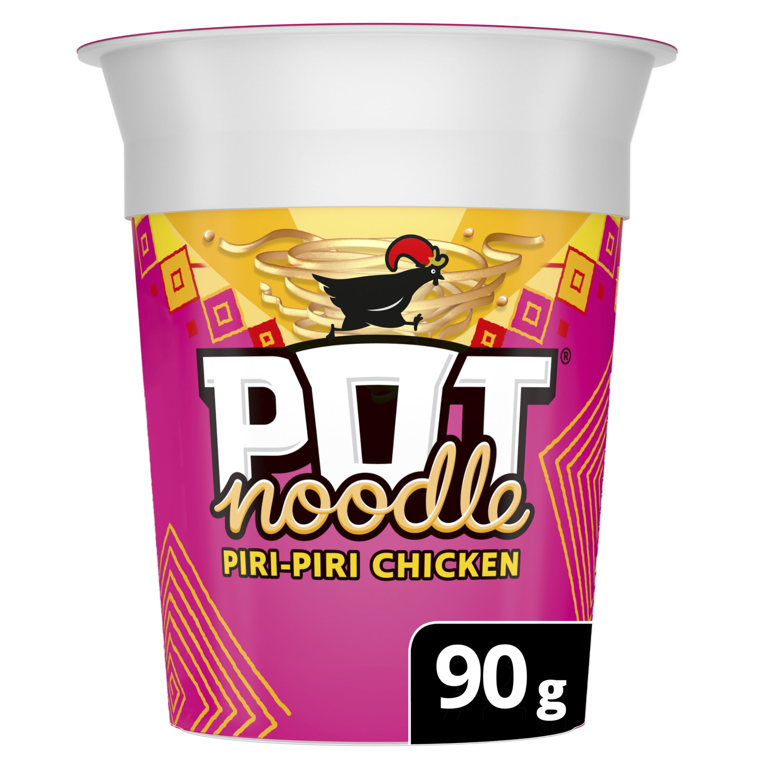 Pot Noodle Piri-Piri Chicken Instant Snack vegetarian quick to make noodles Instant Noodle 90 g