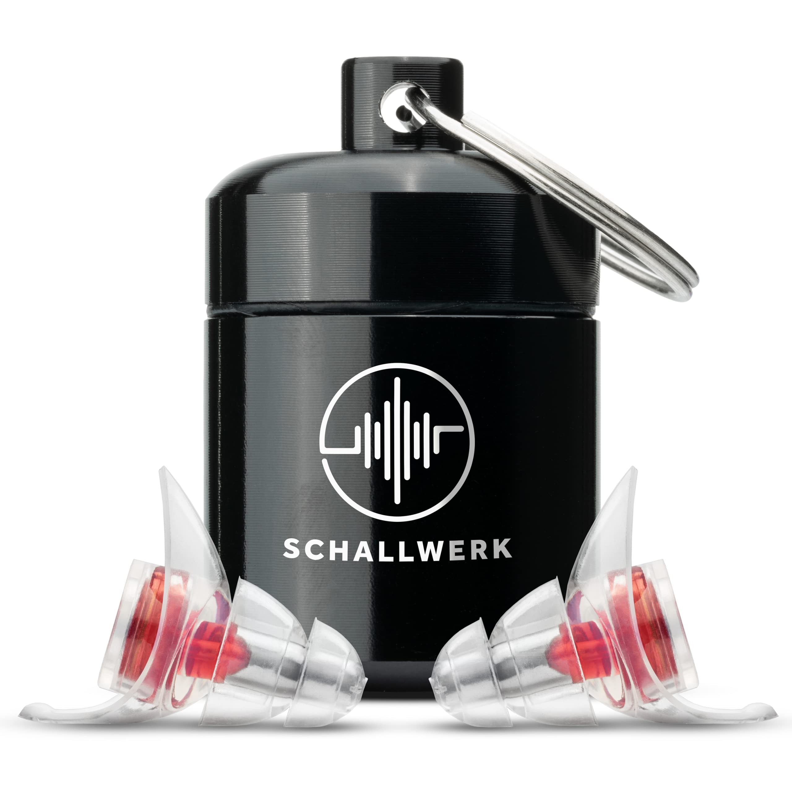 Schallwerk ® Women+ bouchon d'oreille spécialement pour les femmes – atténue le bruit et maintient la qualité du son – idéal pour la musique, les festivals, le travail, les études