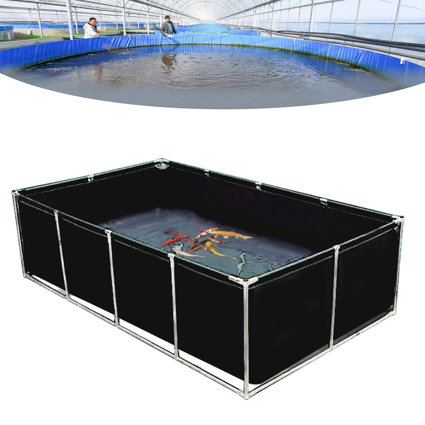Kgfvesdc Simple Swimming Pool For Children (H:0.7m), Aquarium Pool Pond,Easy To Assemble,Highly Resistant To Sharp Scratches For Garden, Swimmingpool In Garden,Kids And Adults Holiday