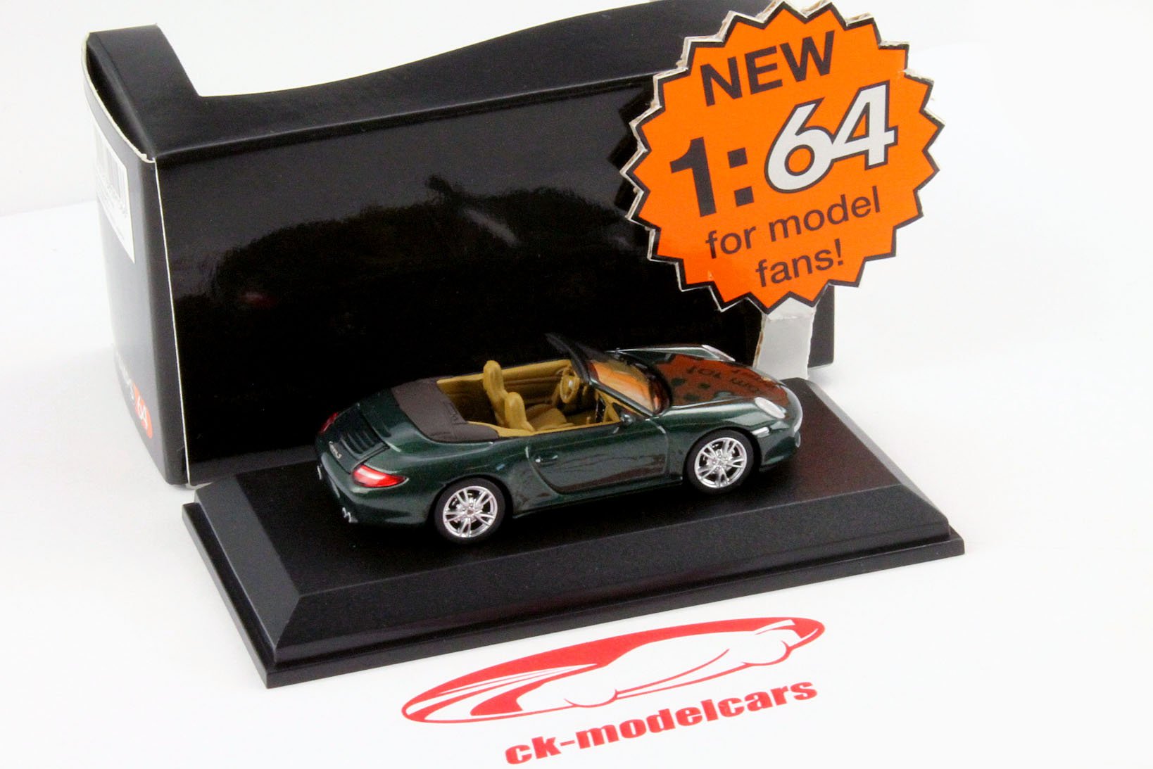 Minichamps 640066430 – Porsche 911 Carrera S Cabriolet – 1: 64