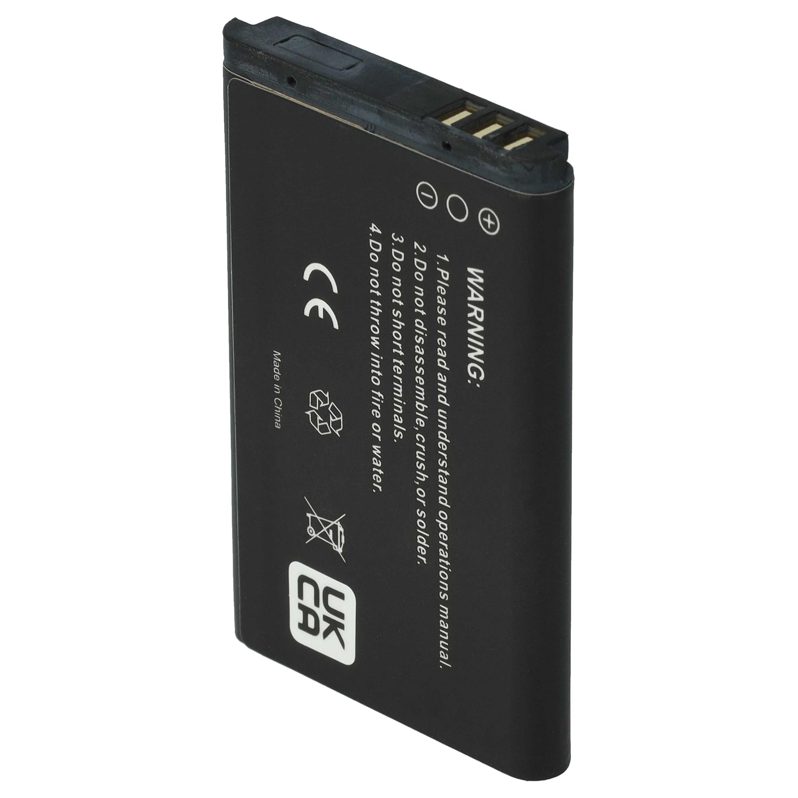 vhbw Akumulator kompatybilny z Swisstone BBM 300 | BBM 320, BBM 400, BBM 610, BBM 615, BBM 625 (700 mAh, 3,7 V, Li-Ion) zamiennik do BL-5C, możliwość ładowania