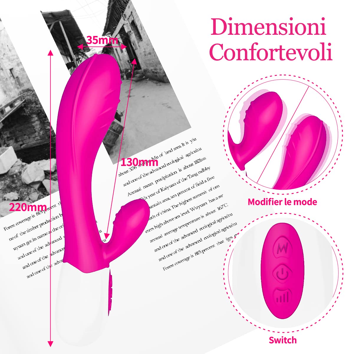 Vîbràtóreper Dónnà Puntó G Sqúîrtîng Telecomando, Vïbràtore Realistico S𝚎x T𝚘yscop T𝚘ysper D𝚒ldo Sh𝚘p H𝚘t Ogg𝚎tti, V𝚒br𝚊tori Giôchi Er𝚘tîtici S𝚎xy per Coppie piccolo ricarica USB senza