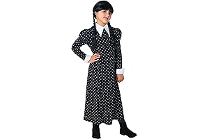 Rubies Girls' Wednesday Addams Dress from Wednesday TV Show