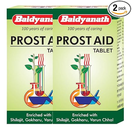 Baidyanath Prostaid I Urinary Track Infection I 50 Tablets (Pack of 2)