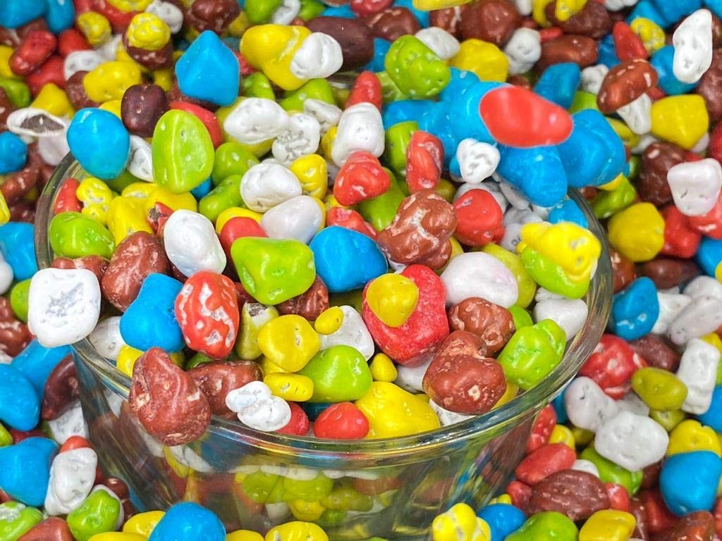 Organic Orchard Stone Candy Chocolates For Kid & Cake Decoration Candy | Rock River Stone Candy/Rock Shape Chocolate | Colourful Candy | Milk Stone Chocolate | 900 g 4