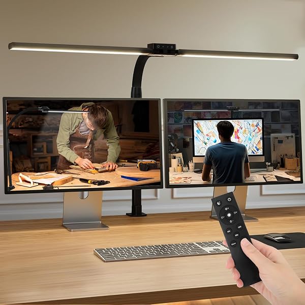 TONGLIN LED Desk Lamp with Adjustable Flexible Gooseneck