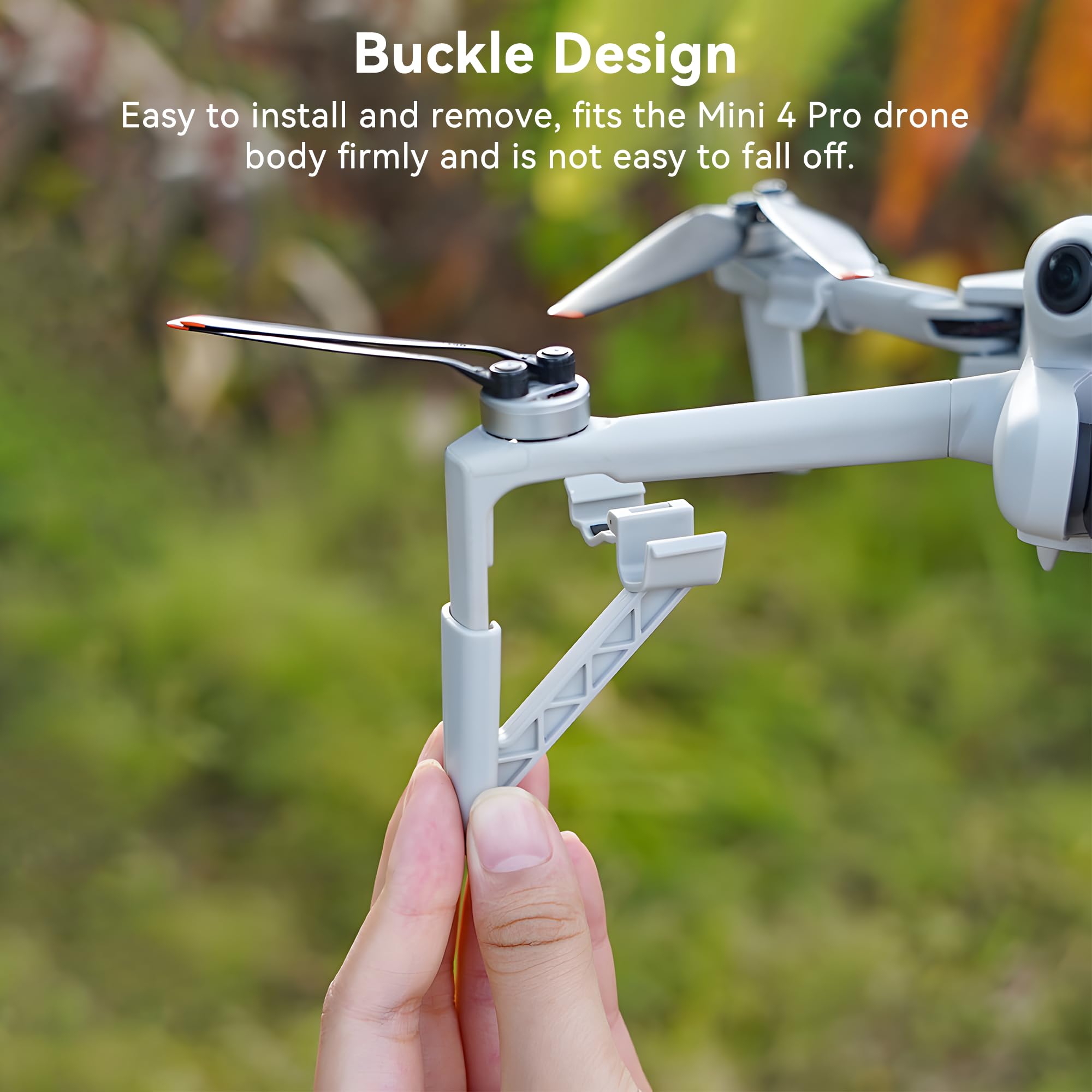 Train D'Atterrissage Craznick Pour DJI Mini 4 Pro - Extension Jambe Pliable