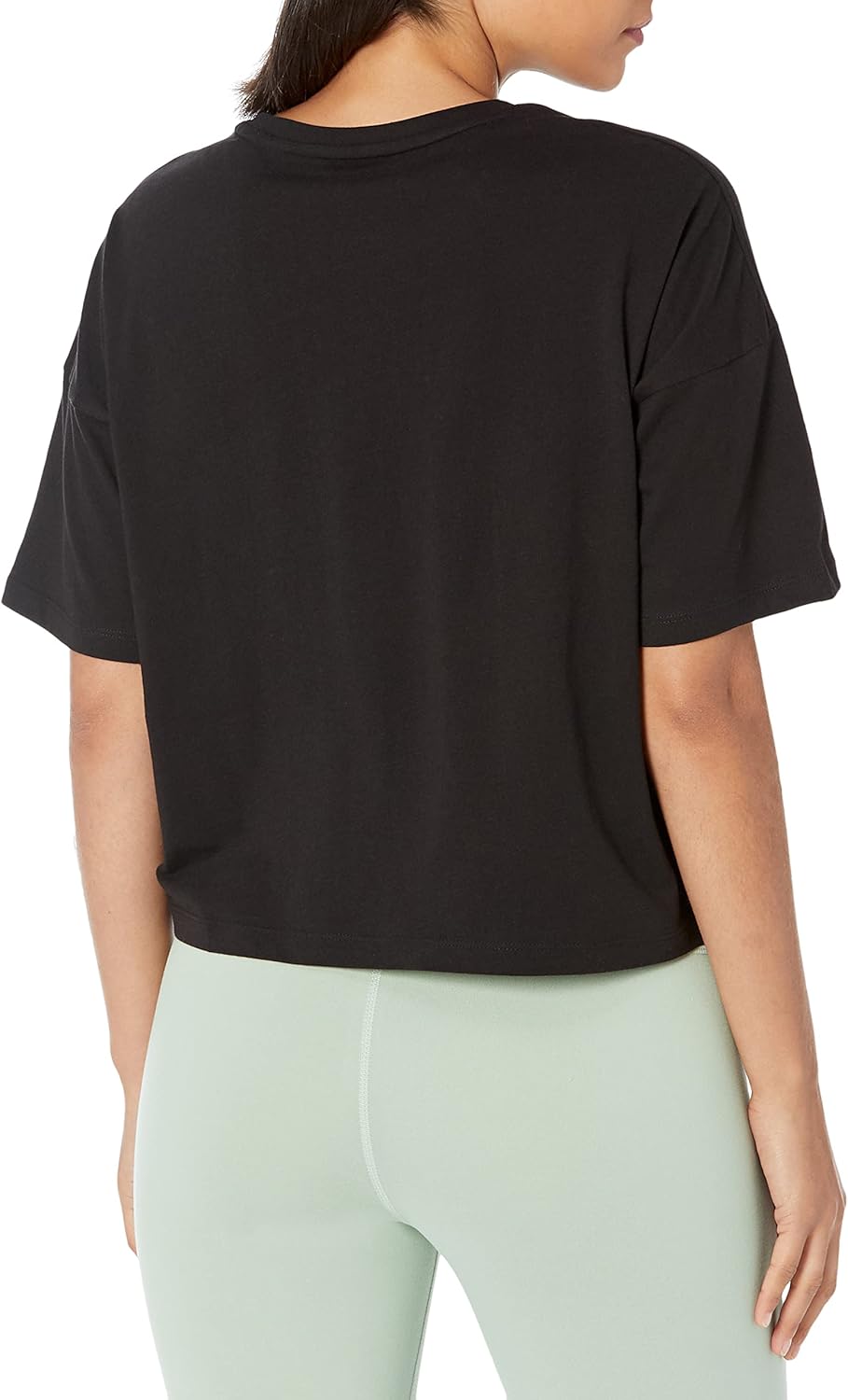 PUMA Women's Essentials Cropped Logo Tee