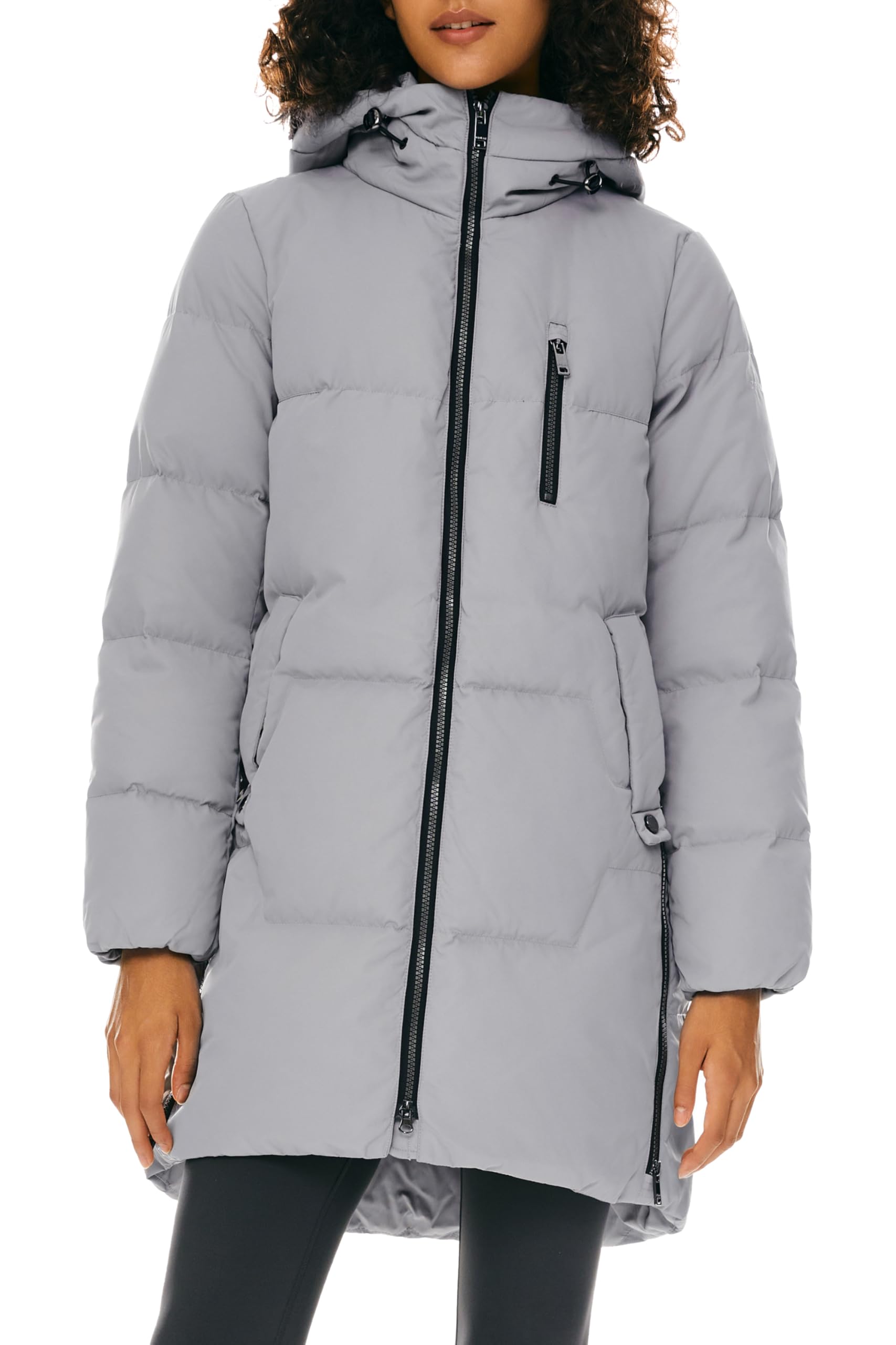 Orolay Women's Two-Way Zipper Down Jacket