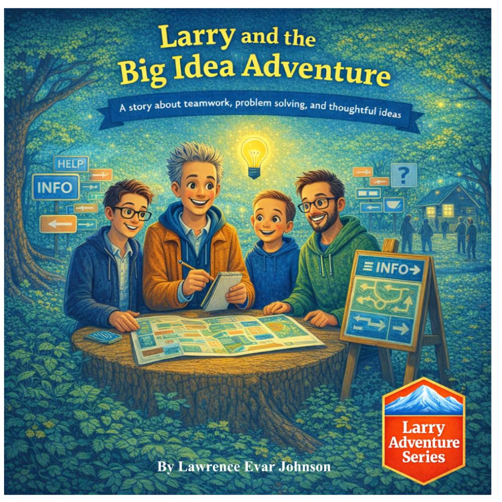 Larry and the Big Idea Adventure: A story about teamwork, problem solving, and thoughtful ideas (Larry Adventure Series)