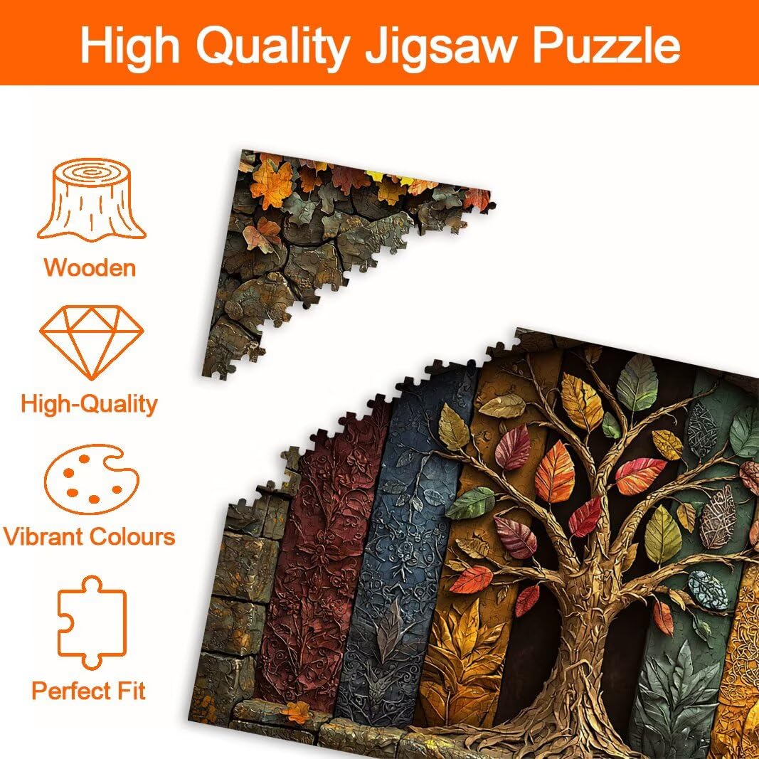 Puzzle Retro, Puzzle 2000 Pezzi Adulti per Decor, Regalo Donna/Uomo -8798