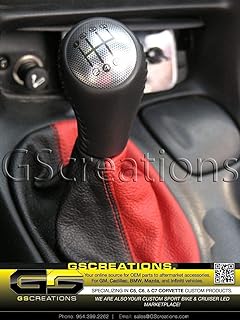 C6 Corvette Shift Knob Made To Fit The C5 Corvette (carbon fiber look top cap)