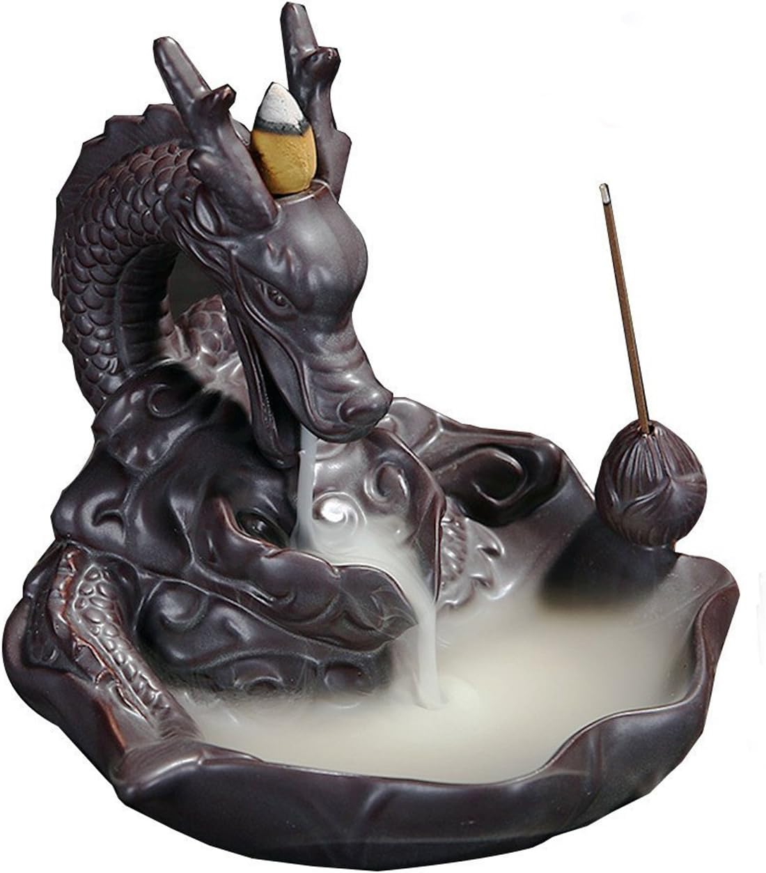 Celawork Dragon Incense Holder Incense Burner Backflow Dragon (Dragon)