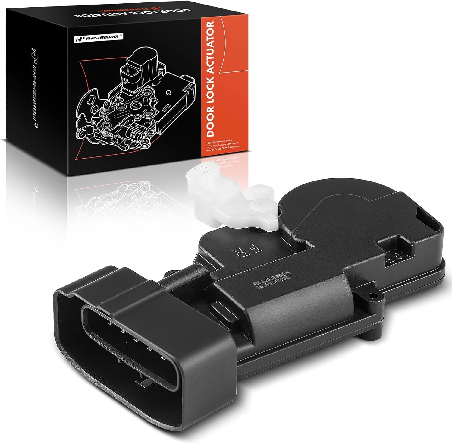 A-Premium Front Right Passenger Side Door Lock Actuator Compatible with Toyota Solara 1999-2002, Avalon 2000-2004, Tundra 2000-2006, Sequoia 2001-2007, Replace# 6911006010