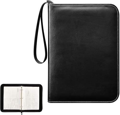 Miniatura 2 de Álbum de recolección de tarjetas negras en piel sintética resistente, 400 bolsillos, tarjeta de doble cara fácil de limpiar