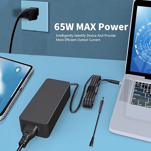 Miniatura 2 de Cargador para 65 W Latitude 3000 Dell Latitude 3301 3310 3390 3320 3330 3340 3420 3430 3435 3435 3440 3450 3520 3530 3535 3540 3511 0 Adaptador de