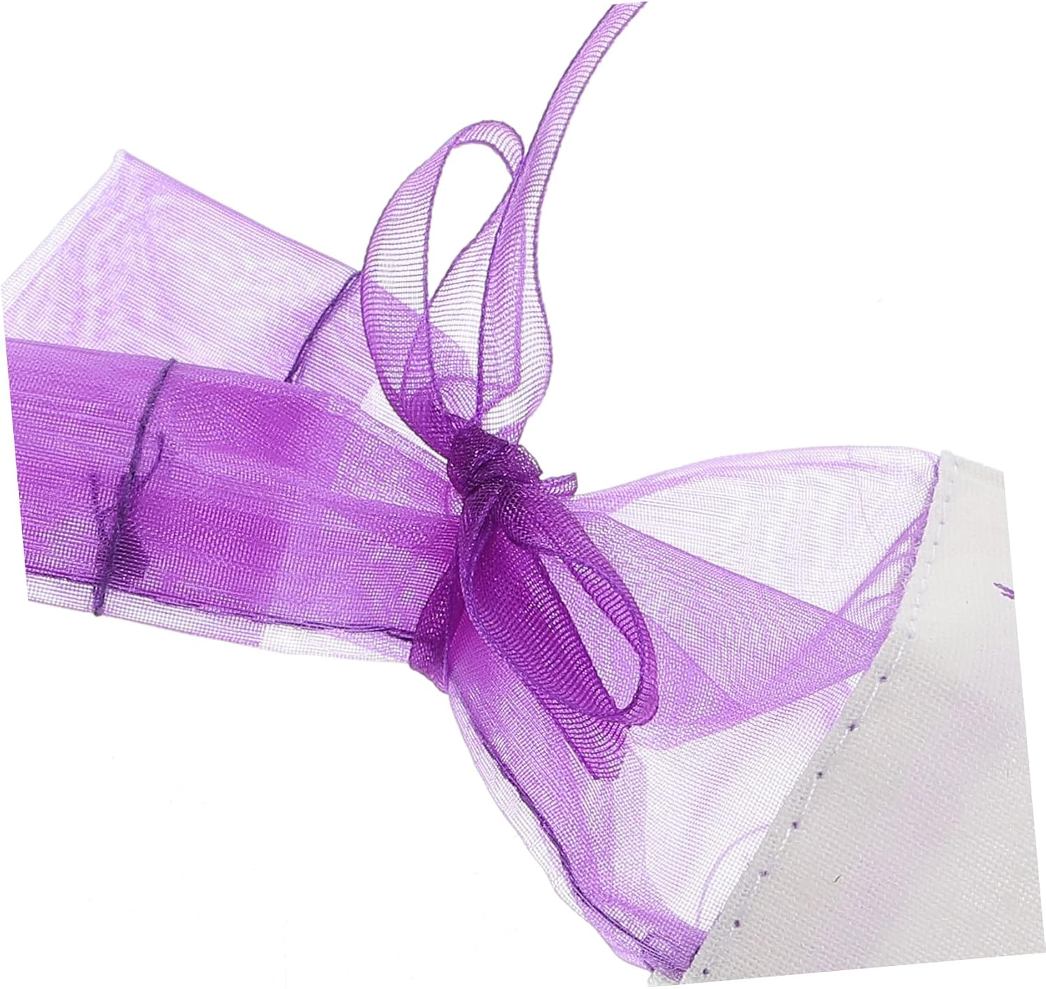 Deep Purple Lavender Sachet Bags Empty for DIY Home Fragrance and Closet Hanging Easy to Use Lavender Scented Sachets for Women