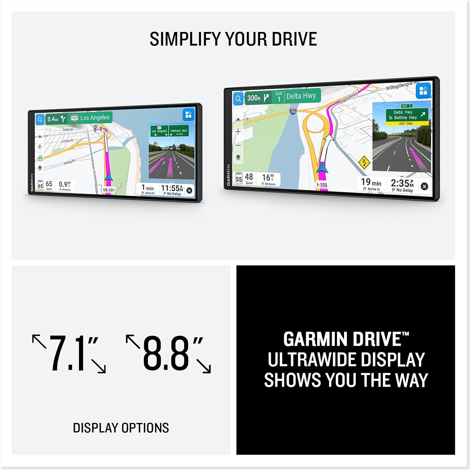 Garmin Drive™ - 8.8" GPS Navigator