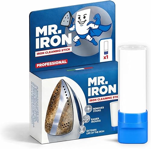 Mr. Iron Universaler Reinigungsstick für Bügeleisen, Made in Italy.…