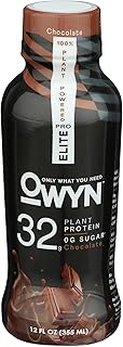 Owyn Chocolate Pro Elite Plant Protein Shake, 12 FZ