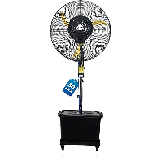 HAVAI 30 inches BLDC Mist Fan Adjustable Height 600 Sq Ft