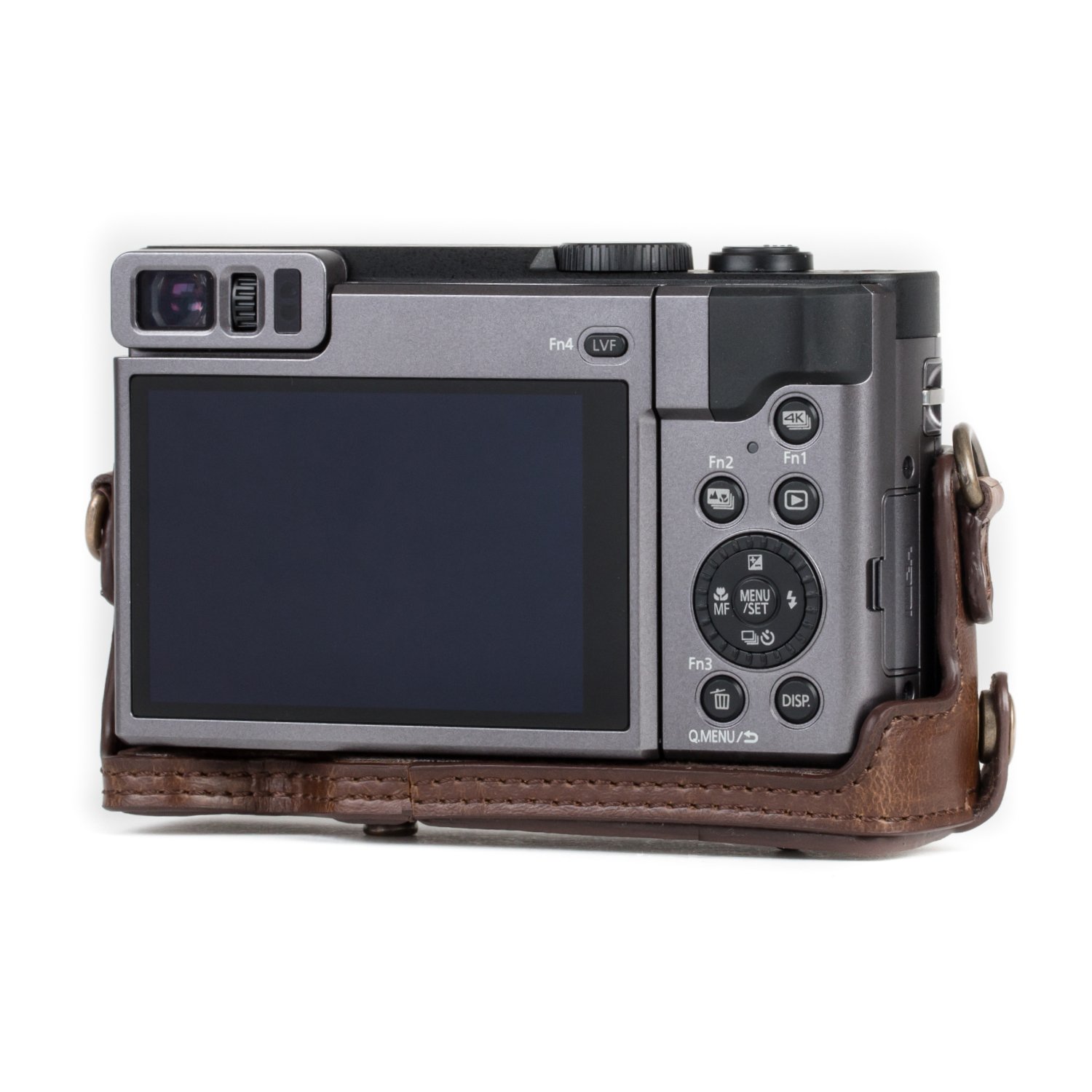 Megagear Ever Ready Etui do Aparatu, Brązowy, do Panasonic Lumix DC-TZ95, DC-TZ90