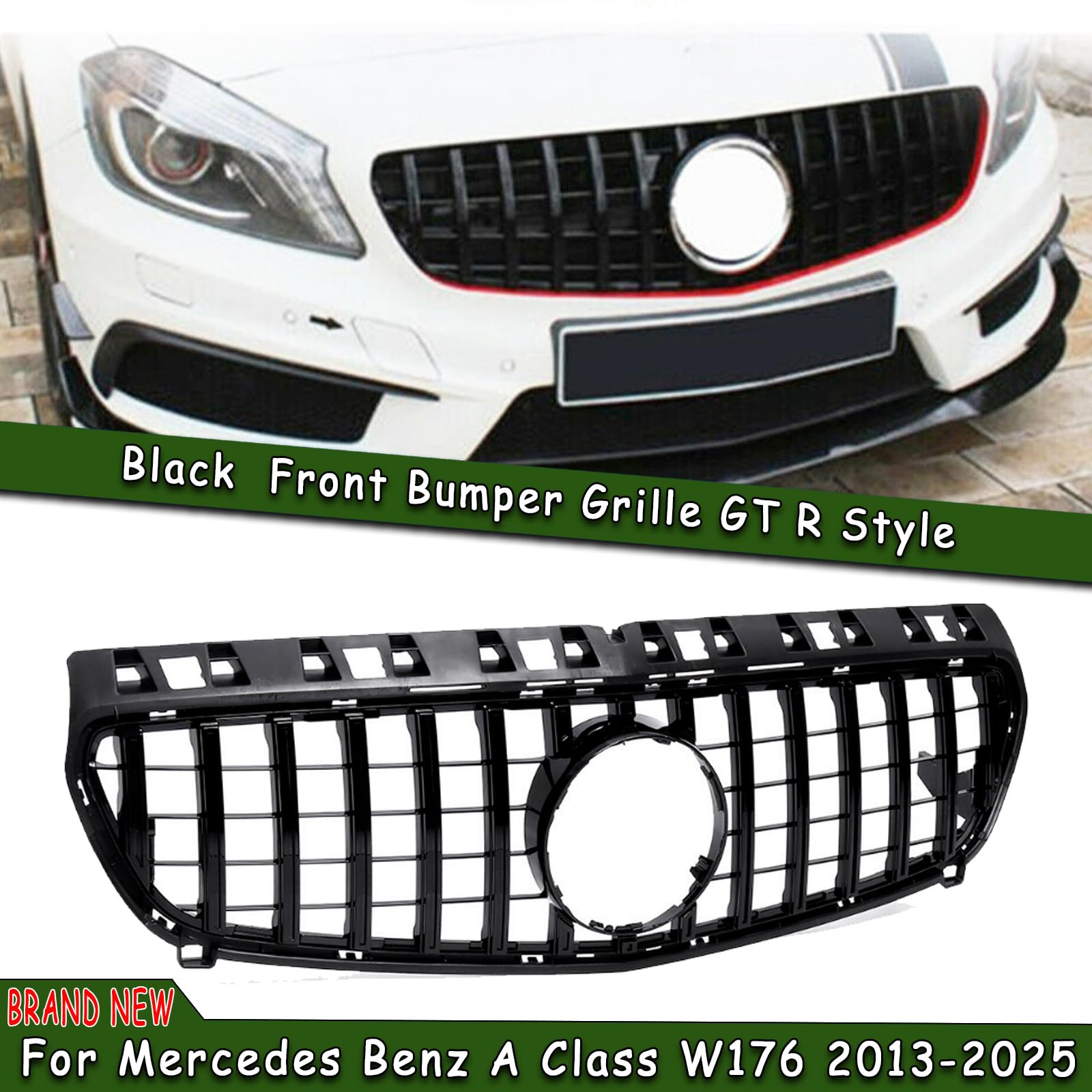 Kratka przednia do Mercedes Benz W176 A180 A200 A250 A45 2013-2015 GTR