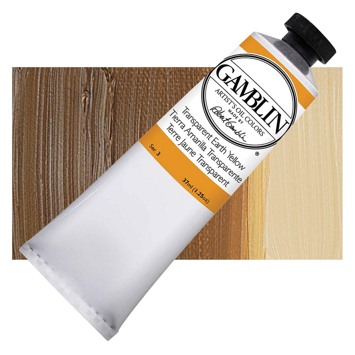 GamblinART OIL 37ML TRANS EARTH YEL