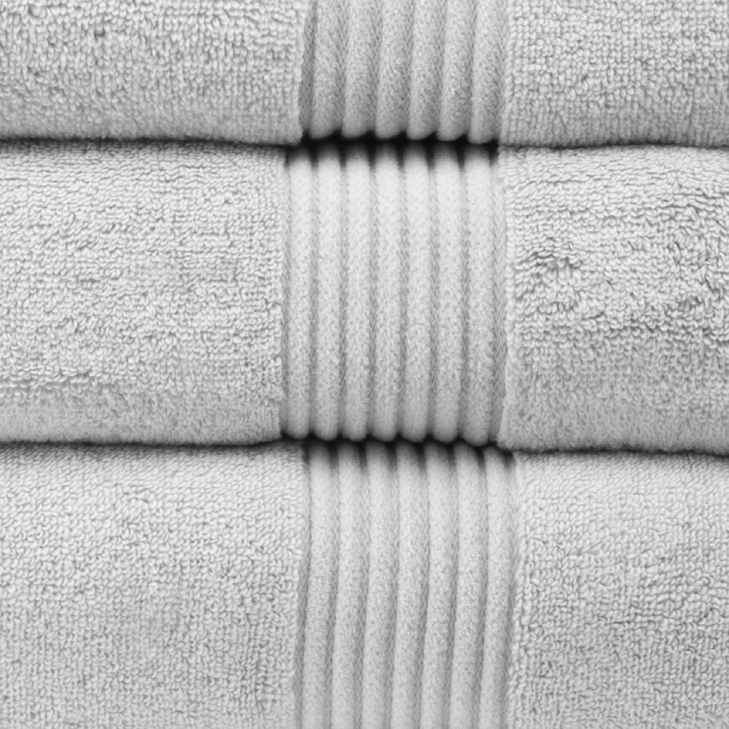Catherine Lansfield Hometextiles, Bath, So Soft Silver Towel 70x127cm, Grey - Image 3