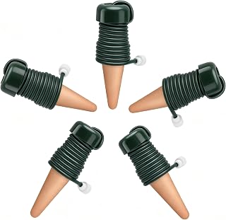 5 Pack Self-Watering Stakes Bonsai Dripper Spikes for Indoor Vacation