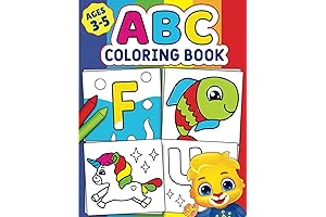 ABC Coloring Book: Delightful Coloring Pages for Kids Aged 3-5