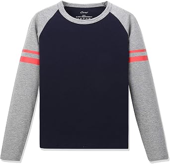 CUNYI Boys Long Sleeve Tops, Tees & Shirts