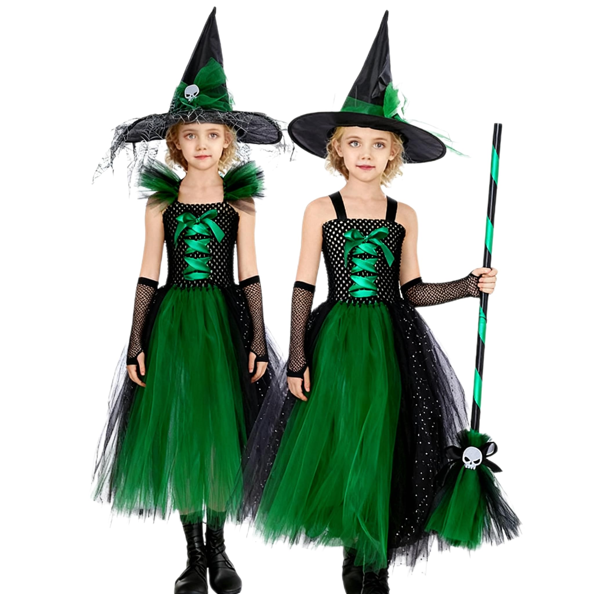 Halloween Sposa Cadavere Bambina personalità Clown Esecuzione Abito Bimba Abito Ragazza Mascherata Vestito Ragazza Vestito Principessa Tennis Travestimento Cosplay Feste Witch Costume