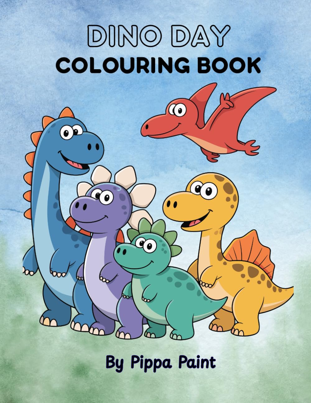 Dino Day: Colouring Book