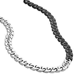 Diesel Men's Two-Tone Stainless Steel Chain Necklace (Model