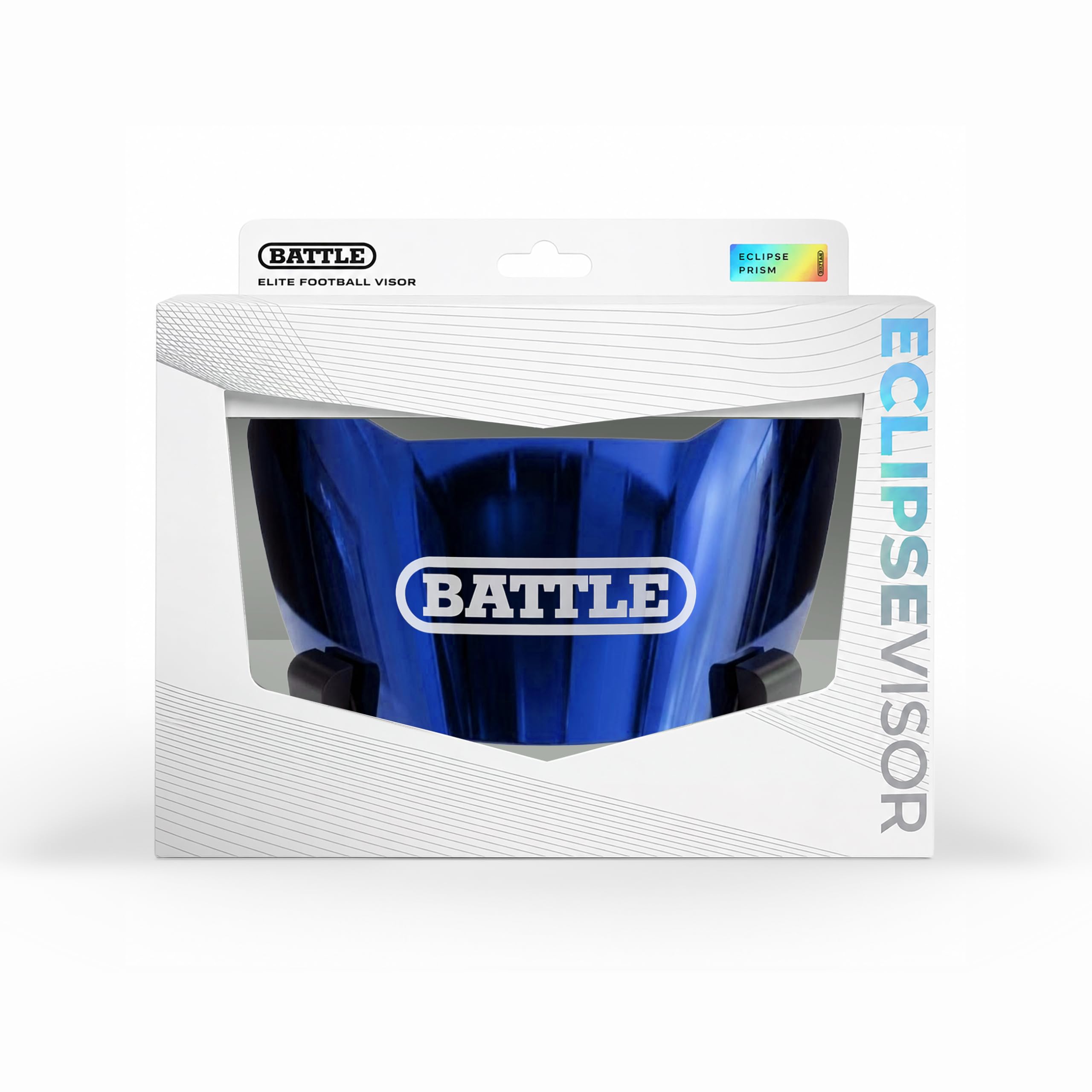 Battle Eclipse Football Visor – HD Vision™ Optics, Anti-Fog & Scratch Resistant Shield, SpeedFlex® Optimized Football Helmet Visor