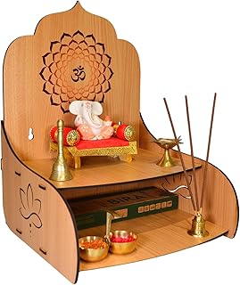 Samarpan Devara Mandir for Home, Mandir for Home Small Size, Devghar, Wooden, Temple, Pooja