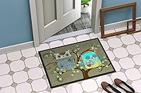 Vista 68 de Caroline's Treasures PJC1117JMAT - Felpudo para puerta delantera de 24 x 36 pulgadas, tapete antideslizante lavable de pelo bajo, 24 x 36 pulgadas