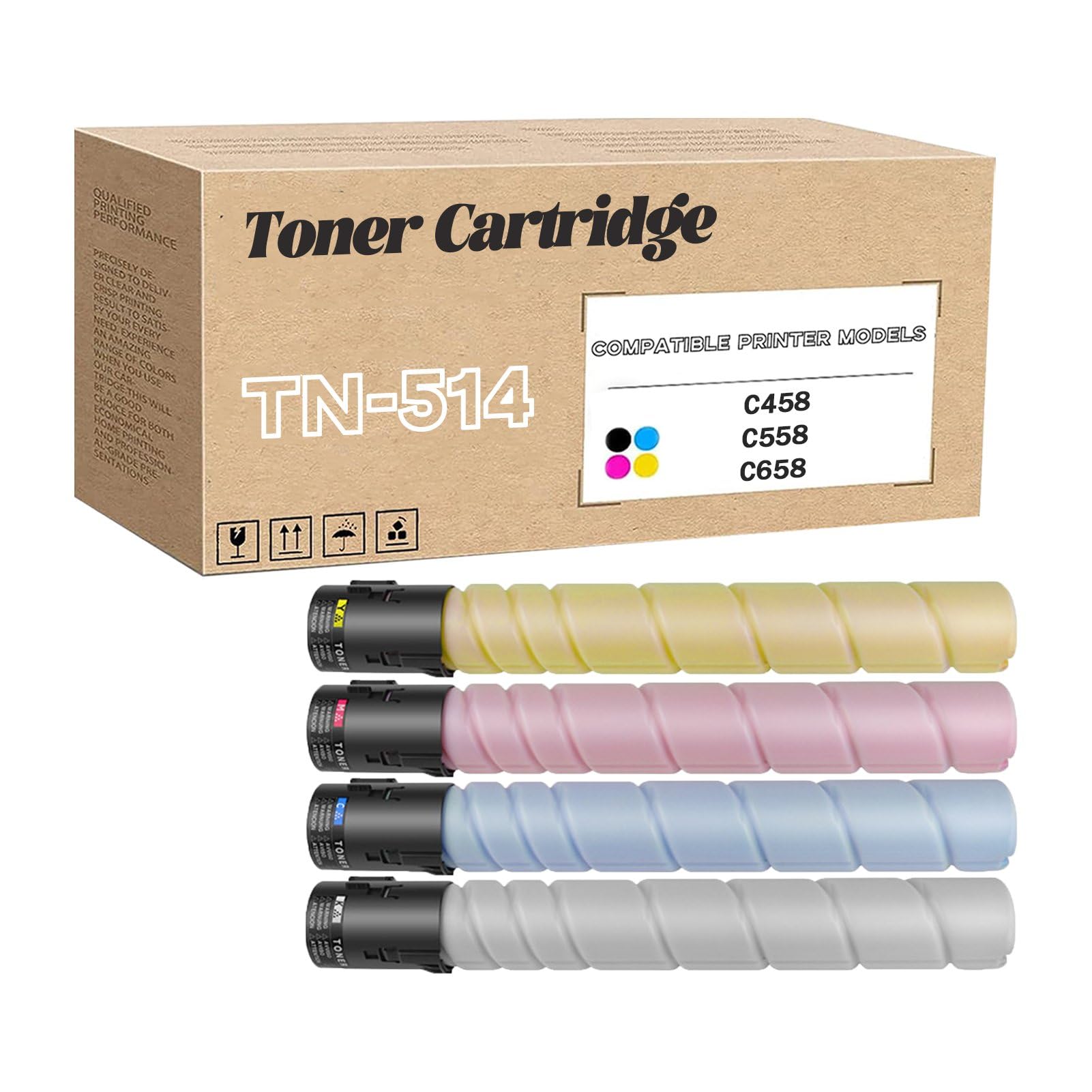 Toner compatible TN-514 pour corriger les défauts d'impression sur C458 - 8