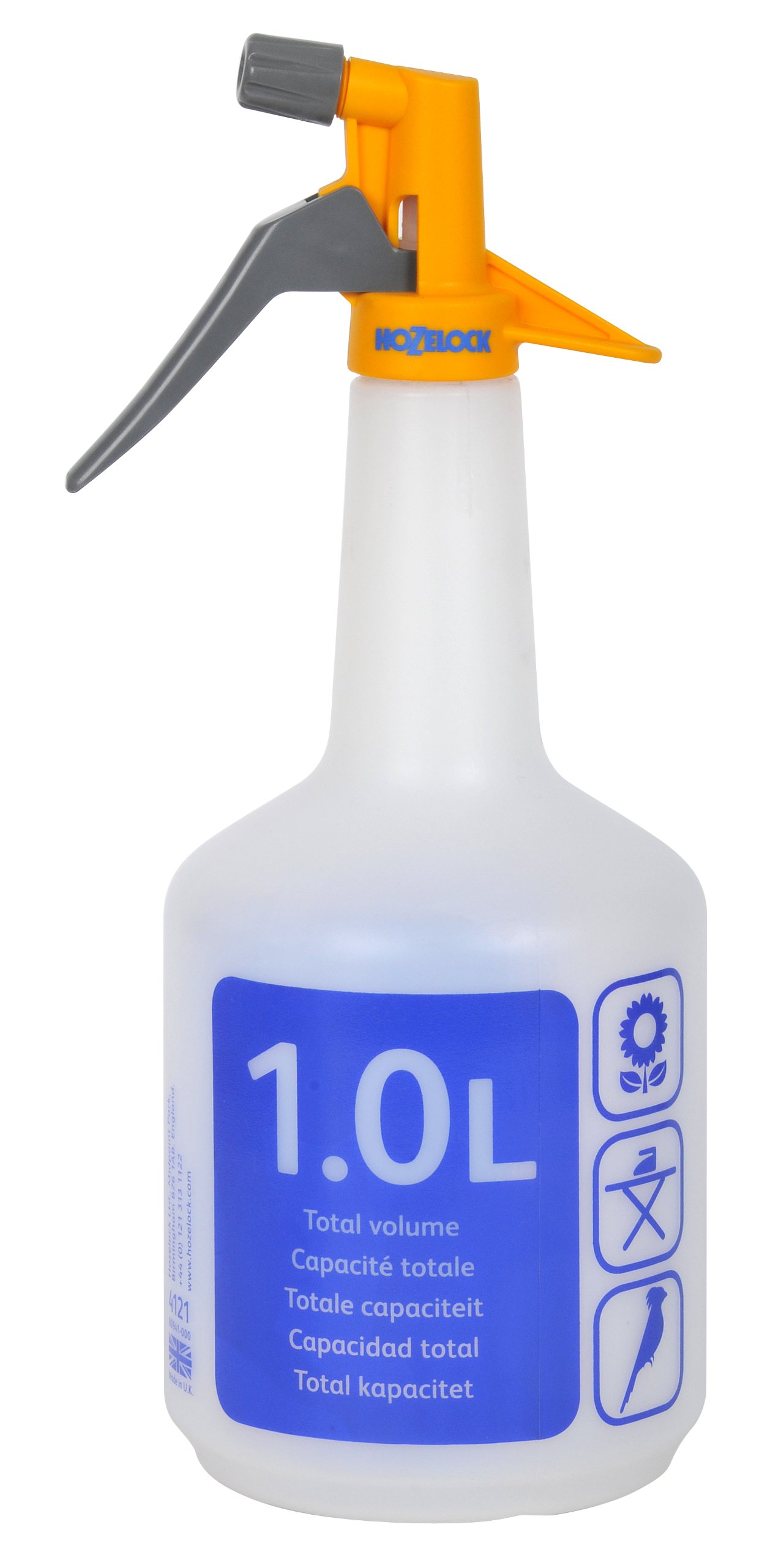 Hozelock 4122P0000 - Pulverizador a gatillo Spraymist de 1,25 L + 4121 Pulverizador Estándar de 1 Litro, Standard