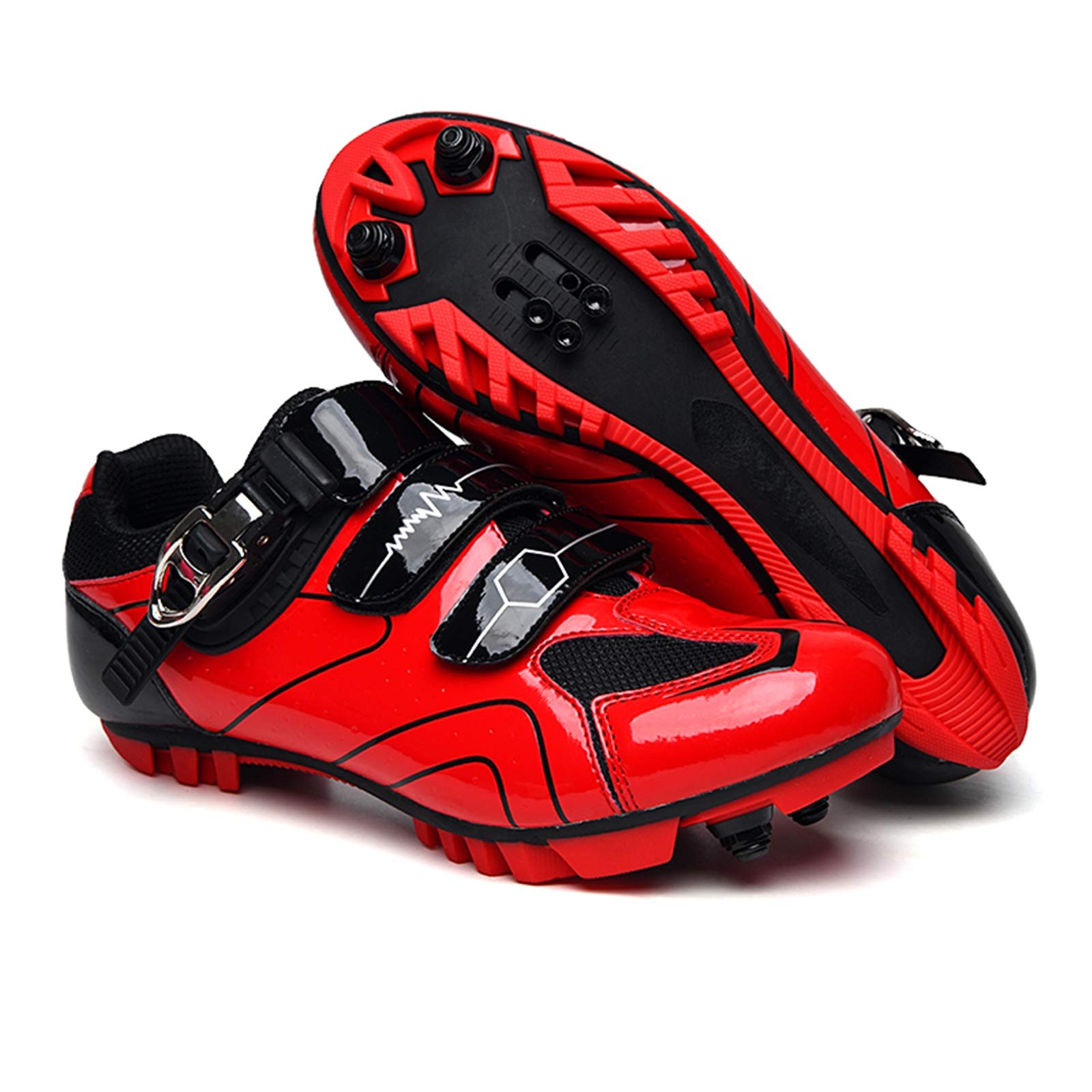 Scarpe da Ciclismo MTB da Uomo Donna Scarpe Bici da Corsa Scarpe Ciclismo Strada Traspirante Anti-Scivolo Scarpe da Bici per Ciclismo All'Aperto