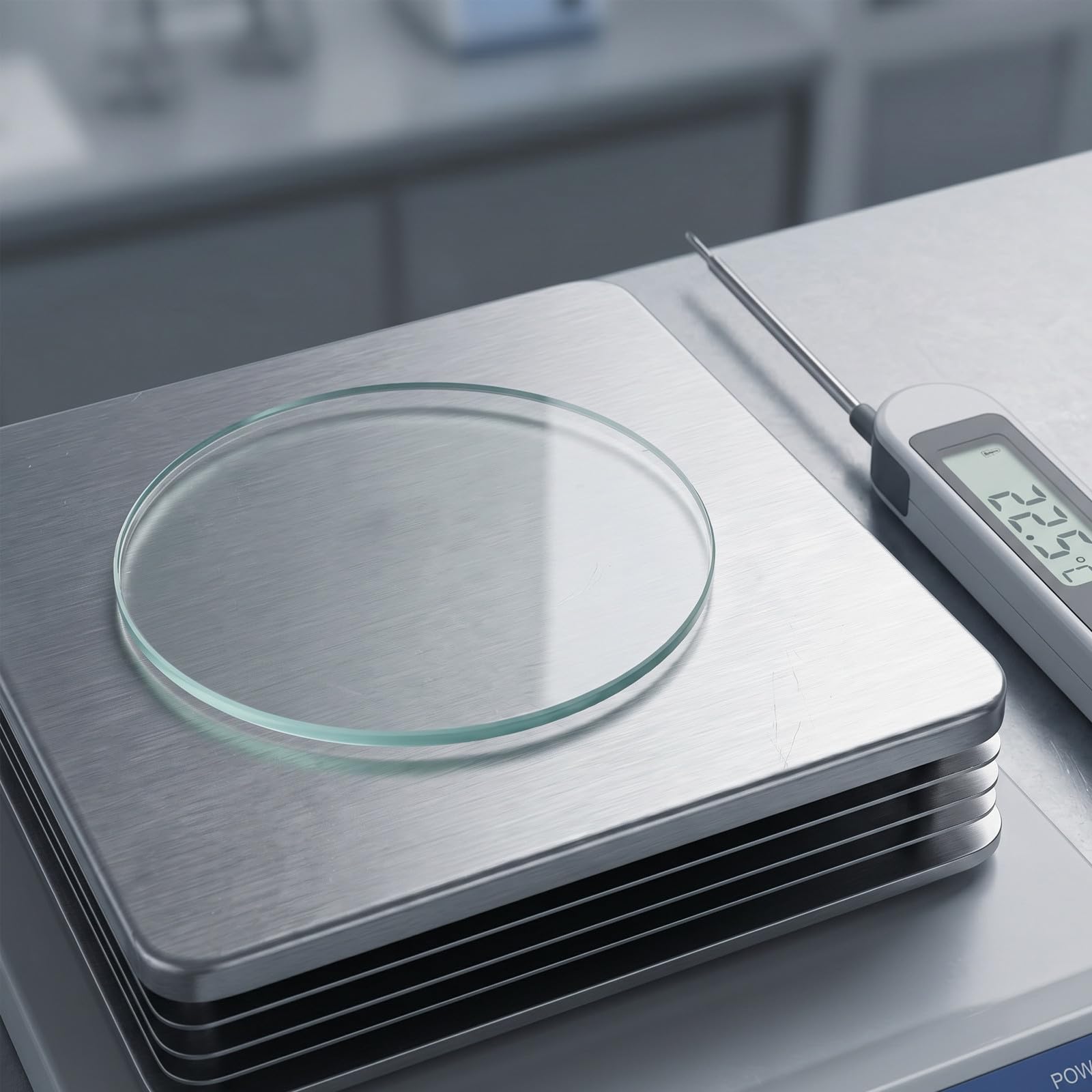 10 pezzi di vetrini da orologio da laboratorio, coperchio per becher in vetro, capsula di evaporazione da laboratorio resistente al calore da 5,91" per esperimenti di chimica e aule di