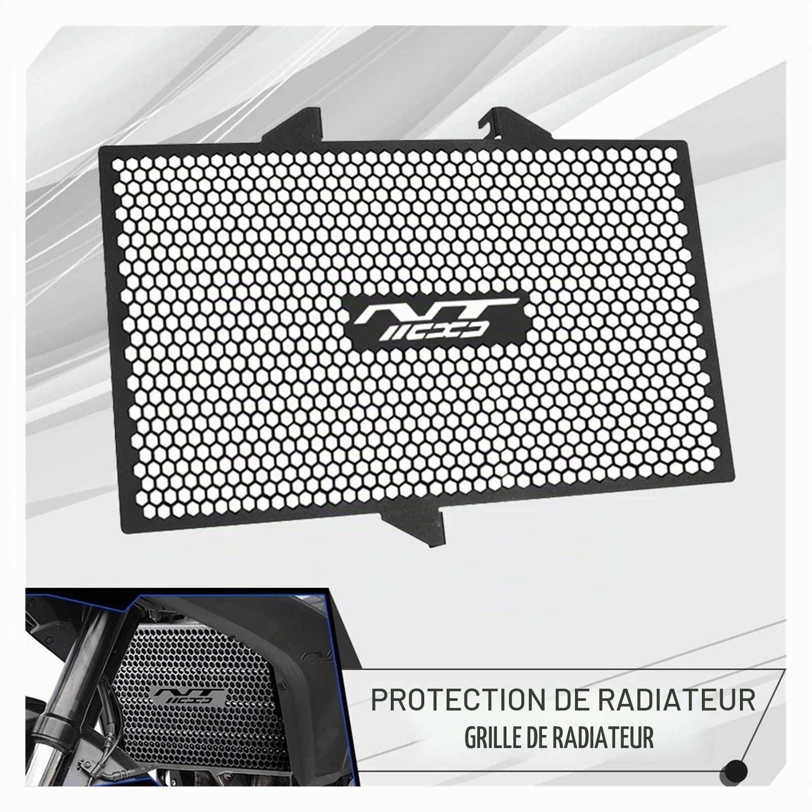 Grille de radiateur Couvercle de Protection de réservoir d'eau pour Moto pour Ho&NDA NT1100 NT 1100 DCT 2022 – 2023, NT1100 2022 2023, Couvercle de Protection de calandre