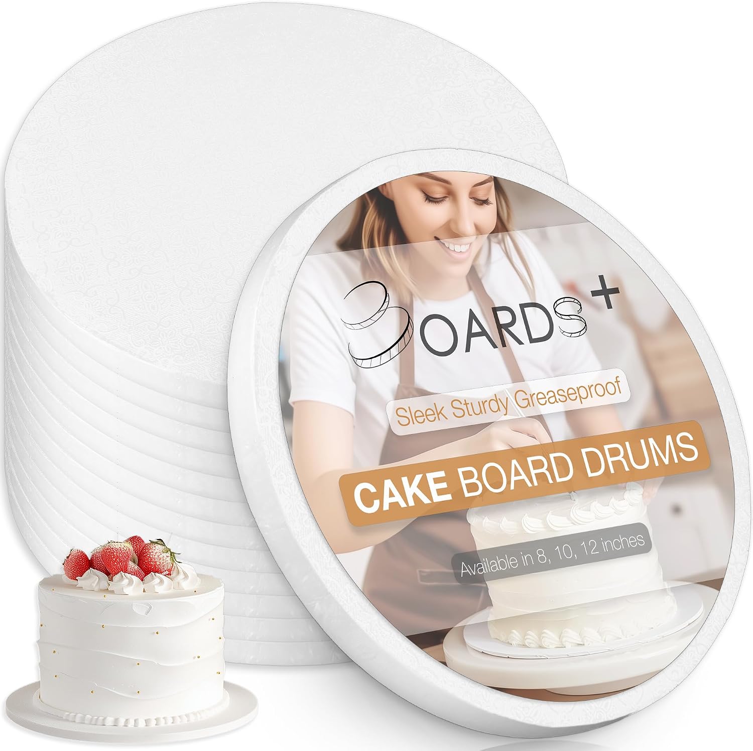 cake circles fully greaseproof 12 inch