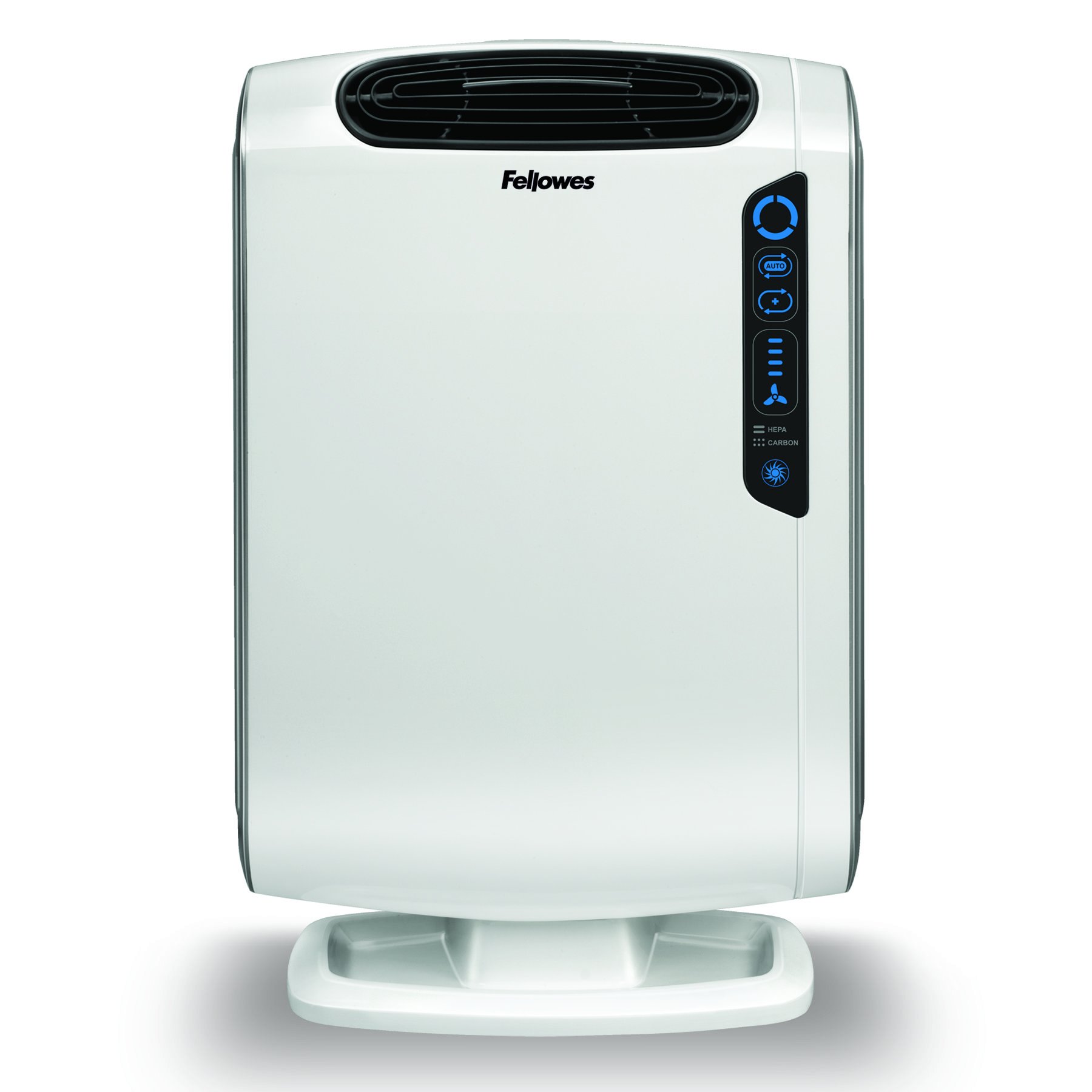 Aeramax Oczyszczacz Powietrza Hepa Dx55 od Fellowes, do 18 – 28 M², 3 – 5 Zmian Powietrza/Godz., True Hepa i Filtr Węglowy, Ochrona Antybakteryjna, Cichy, Energy Star