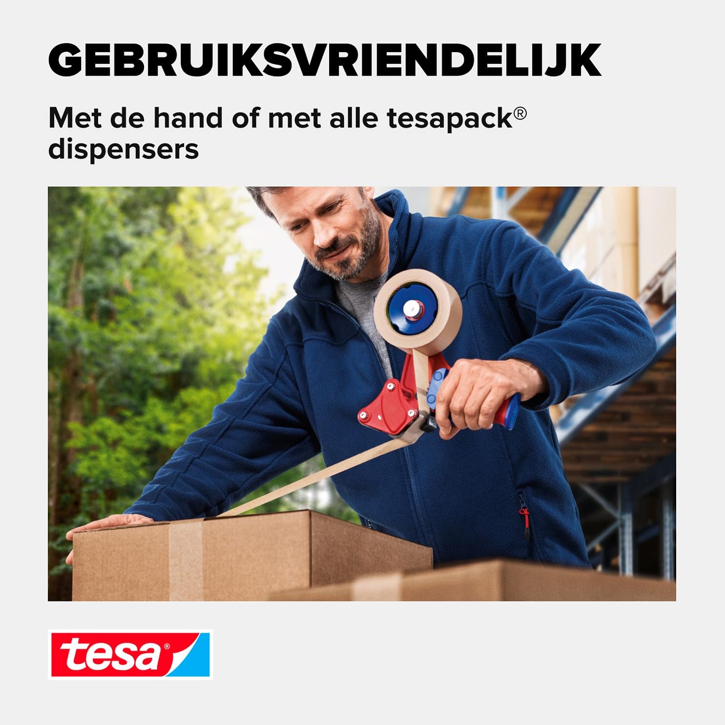 Tesapack PAPER ULTRA STRONG EcoLogo, Nastro Per Pacchi - Foto 12