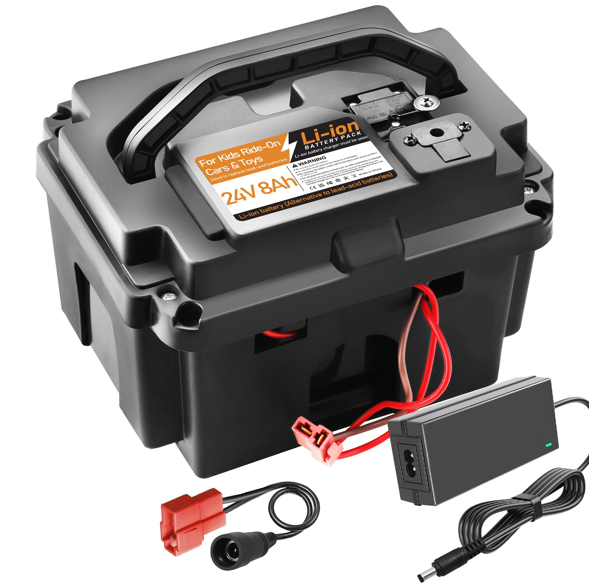 アメリカンブランド☆WATERSHED☆ミリタリー バッテリーバック Amazon.com: 24V 8Ah Li-ion Battery Replacement for Kids Ride On