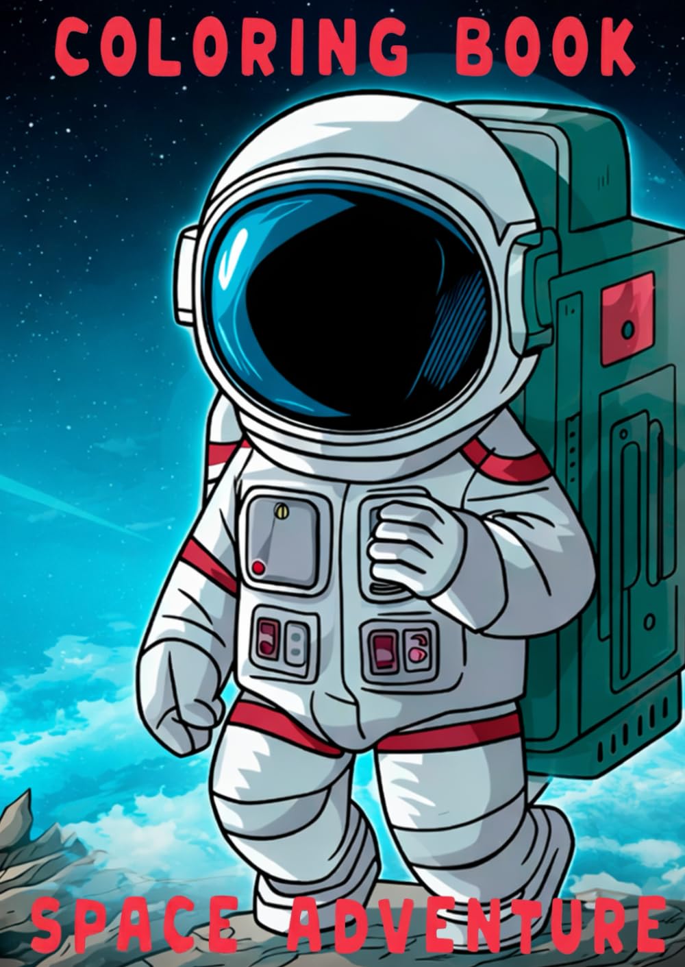 Coloring Book Space Adventure