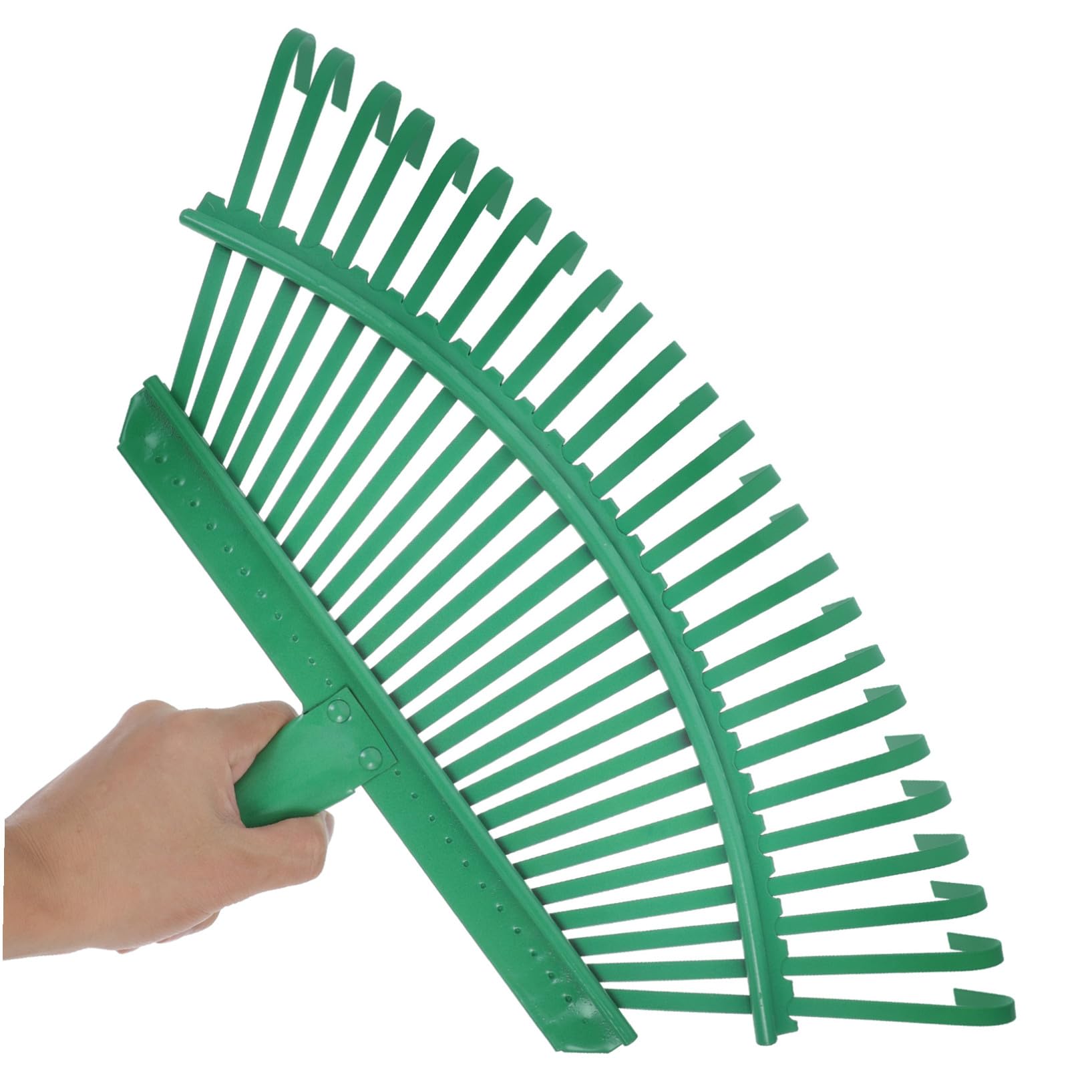 LIFKOME Leichter Stahl handrechen Robuster Gartenrechen Ersatzkopf für Rasen Laub Entfernen Vielseitiger Gartenbodenrechen Praktisch und Langlebig für Gartenarbeit